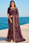 Manjyot By Vallabhi Brasso Printed Wedding Wear Saree Wholesale Price In Surat
